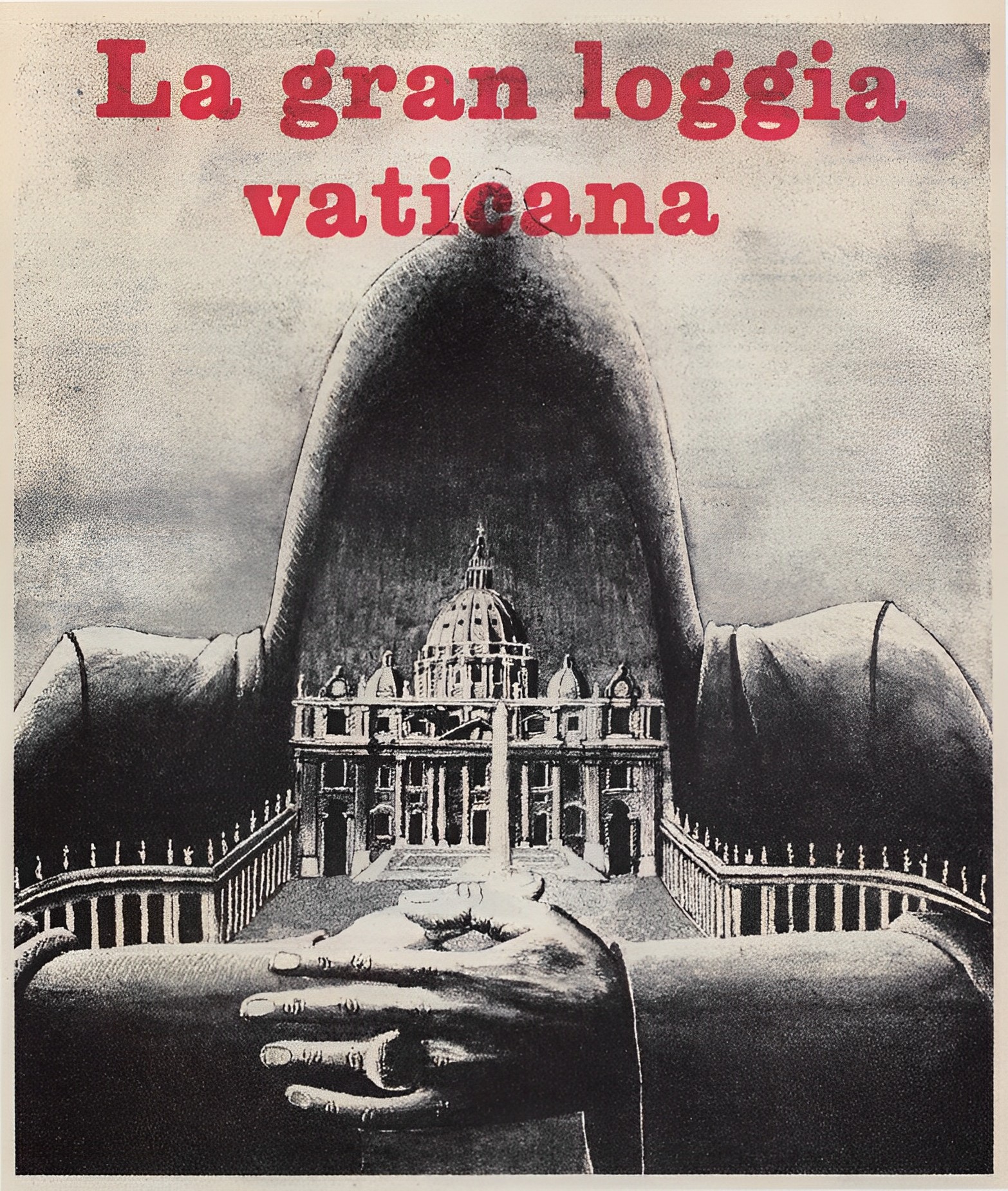 Illustrazione dedicata alla Gran Loggia Vaticana e alle accuse di massoneria in Vaticano